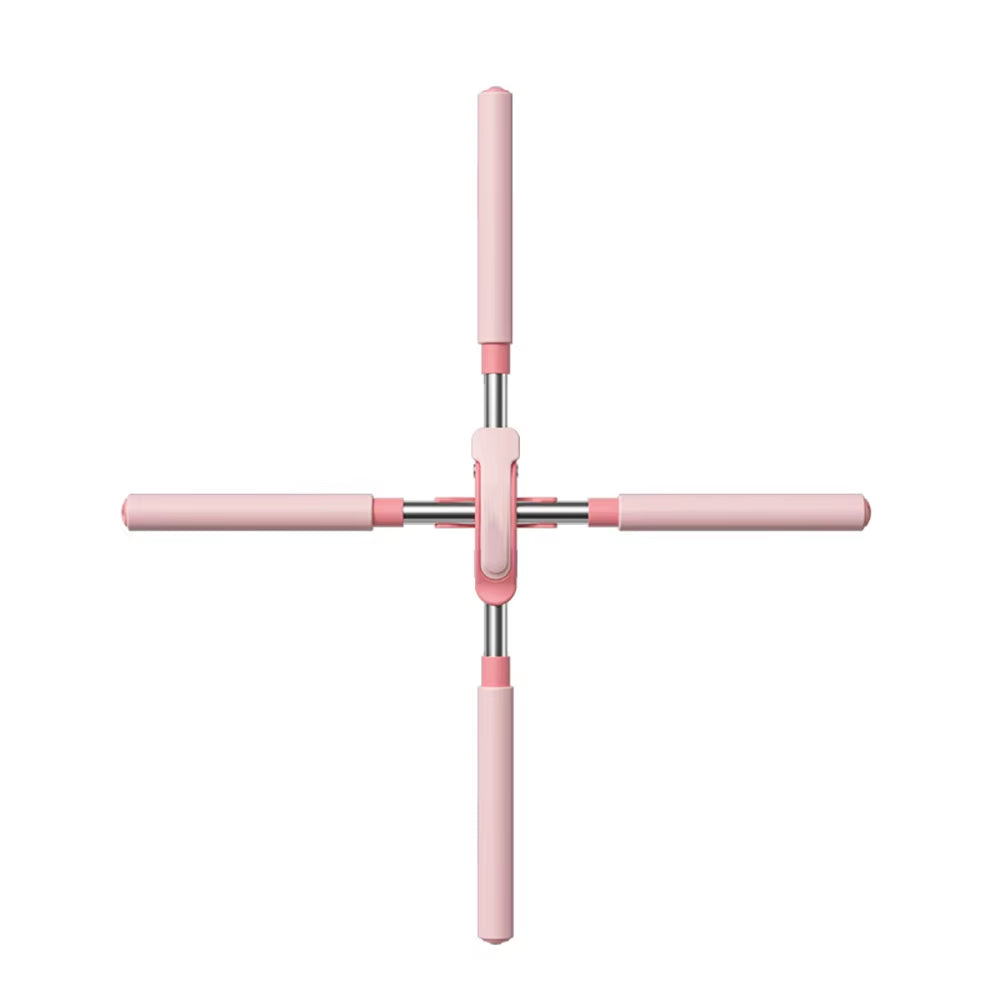 Yoga Hunchback Corrector Adjustable Stainless Steel Body Stick Cross Open Back Standing Training Stick Gym Home Sports Equipment